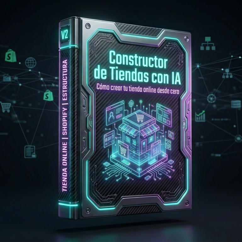 EBOOK 2 — Constructor de Tiendas con IA | Cómo Crear una Tienda Online Sin Saber Programar